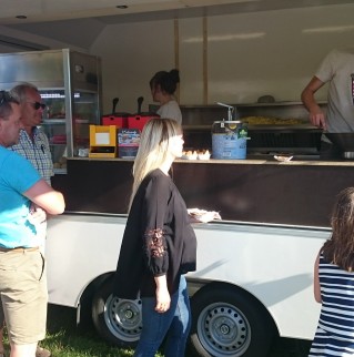 Frietkraam in wijk Geysteren